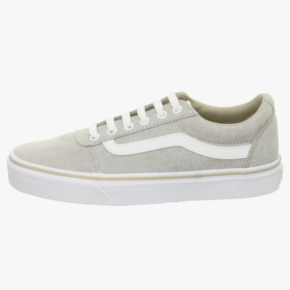 VANS NWT Women's Ward Canvas Sneaker in Taupe - Picture 5 of 7